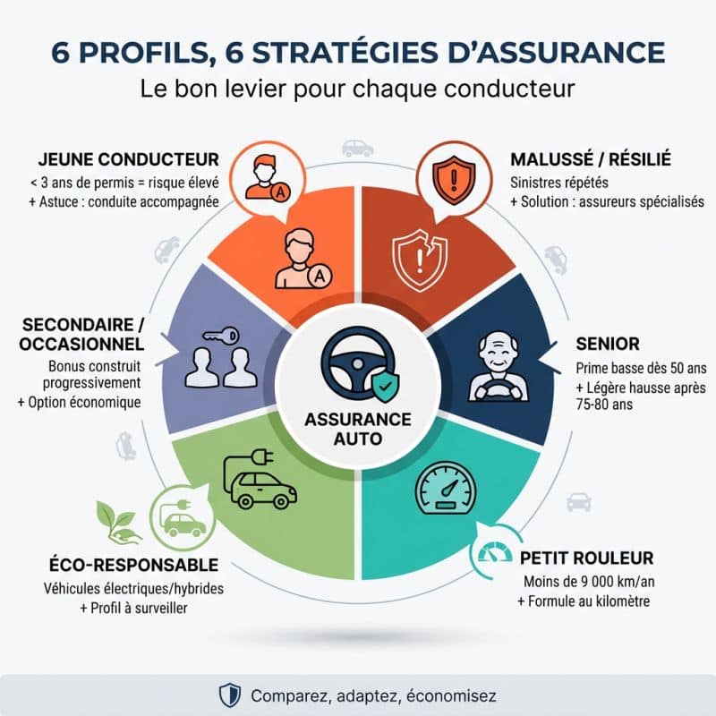 Panorama des profils de conducteurs et leurs enjeux d'assurance