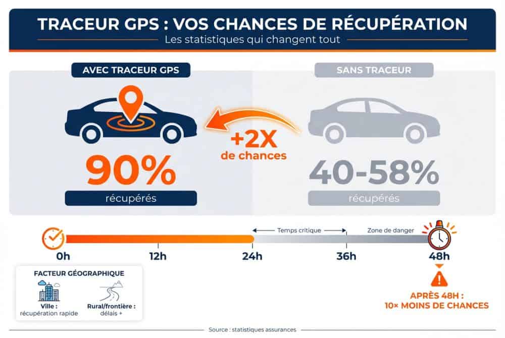 Statistiques de récupération : les données méconnues des assureurs et de la police