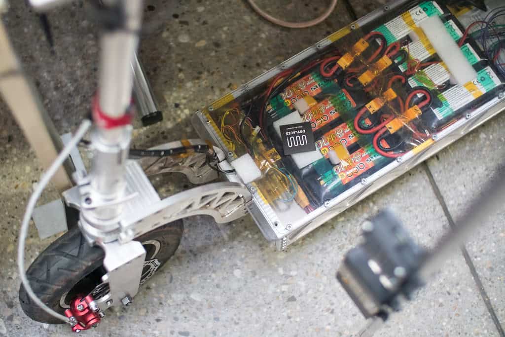 Batterie d'une trottinette électrique