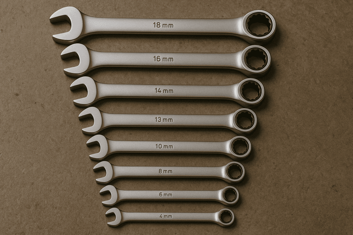 clés mixtes : plates à cliquet