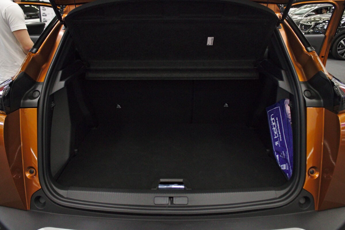 Coffre Peugeot 2008
