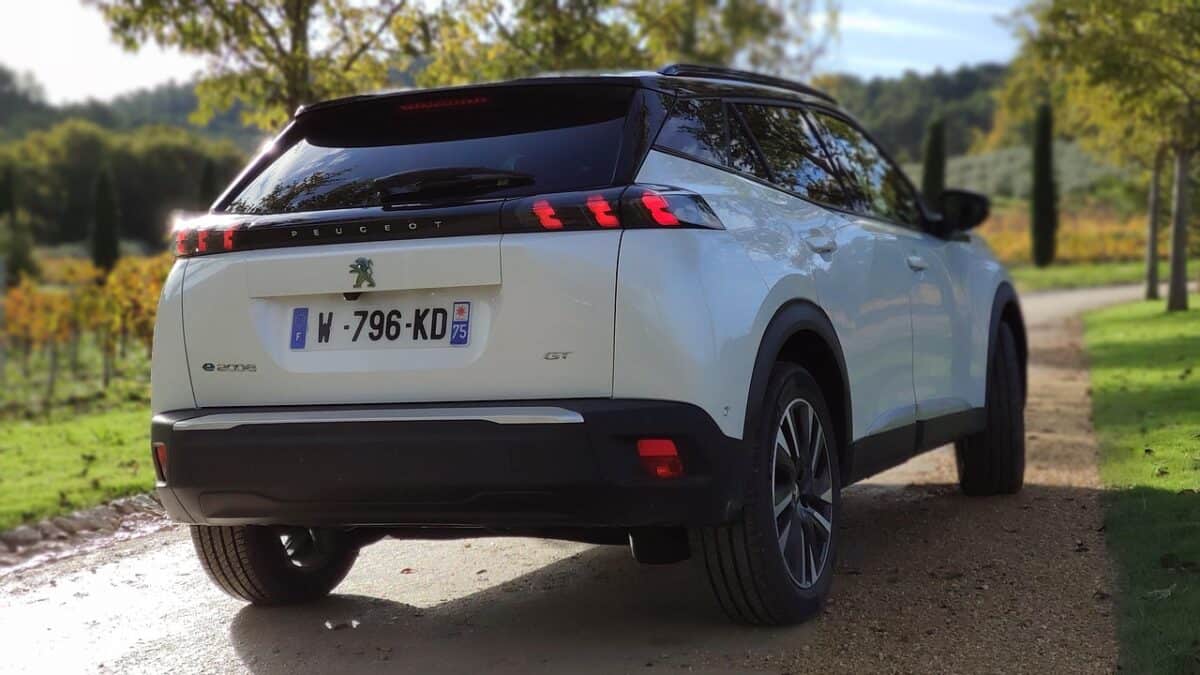 Coffre Peugeot 2008