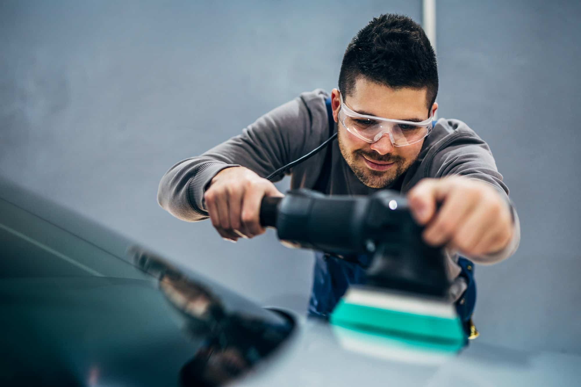 Doing a car polish