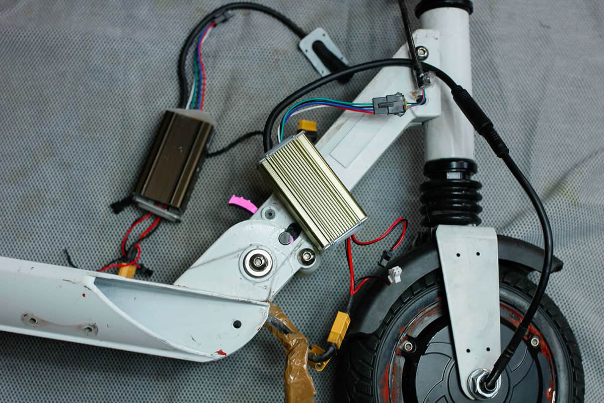 Reconditionnement d'une batterie de trottinette électrique