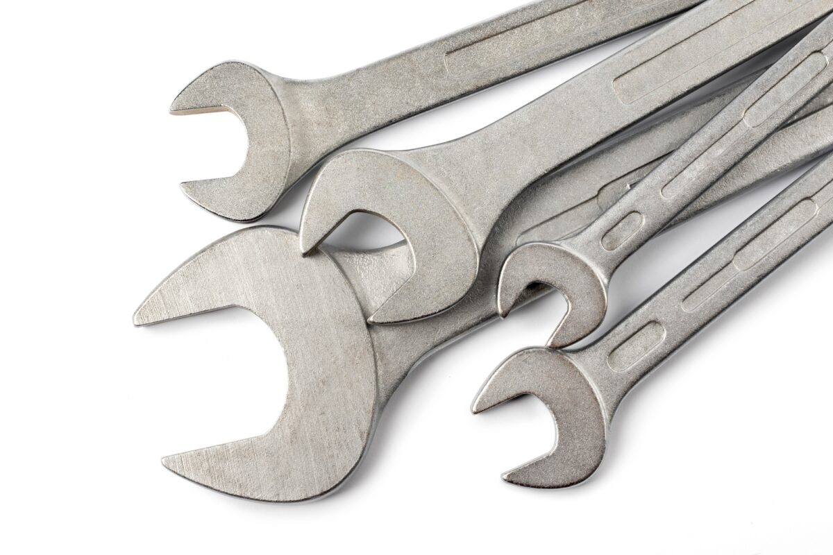 Set of wrenches