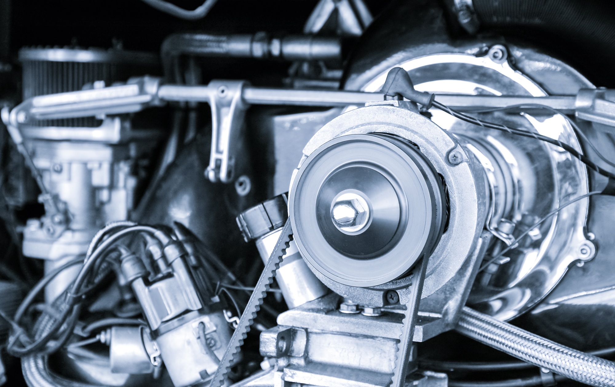 moteur de véhicule classique