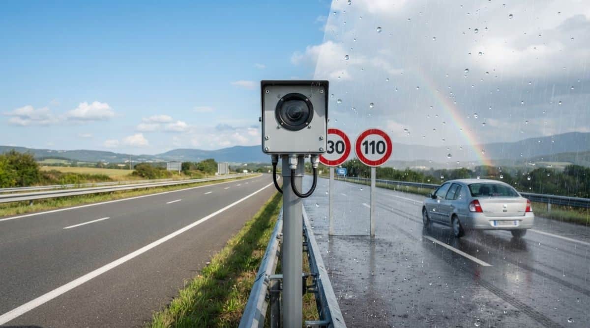 Radars et pluie : à quelle vitesse flashent-ils vraiment ?