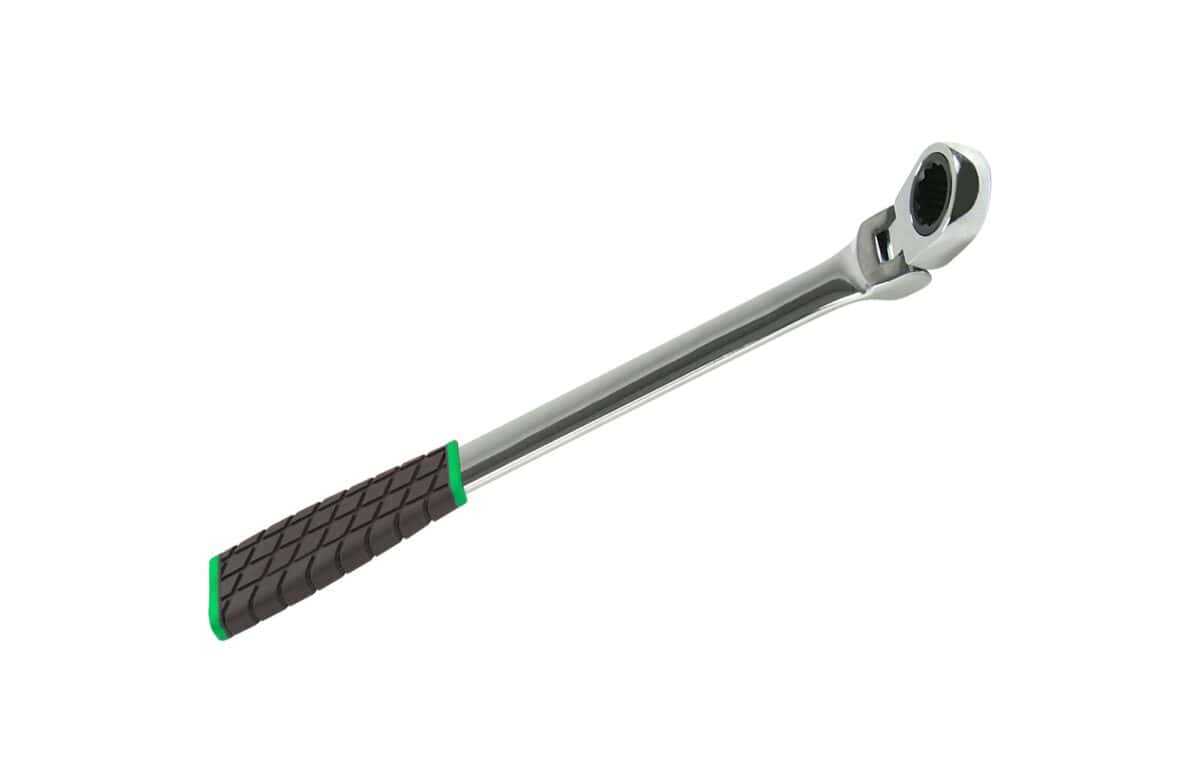 socket wrench tools on white