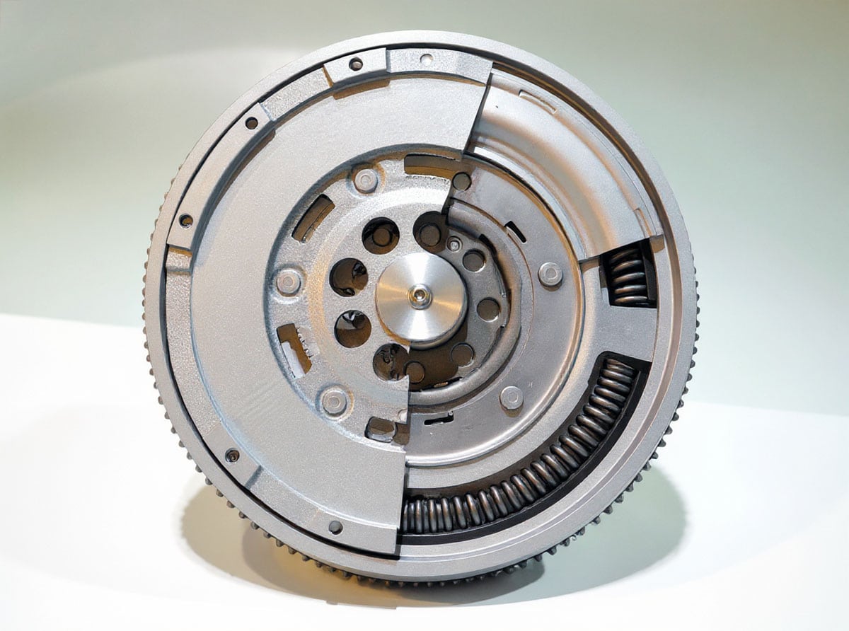 Volant moteur bi masse