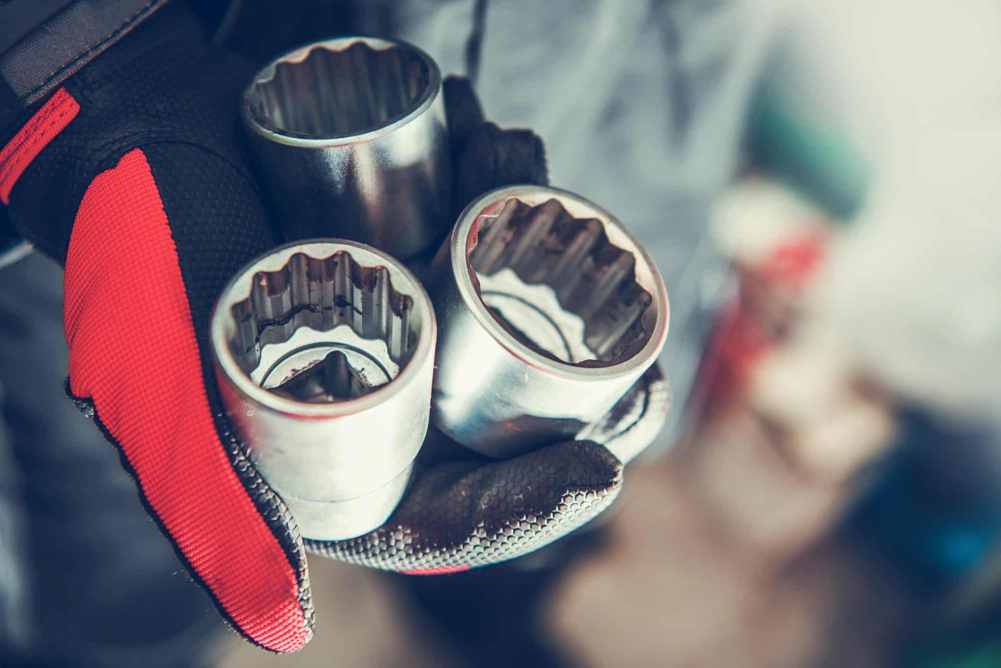 Wrench Heads in a Hand